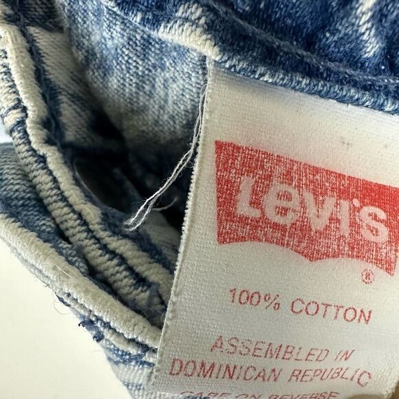 Levi’s Vintage Acid Wash Elastic 80s Coasters Men’s 38 x 31 Read - Picture 8 of 11